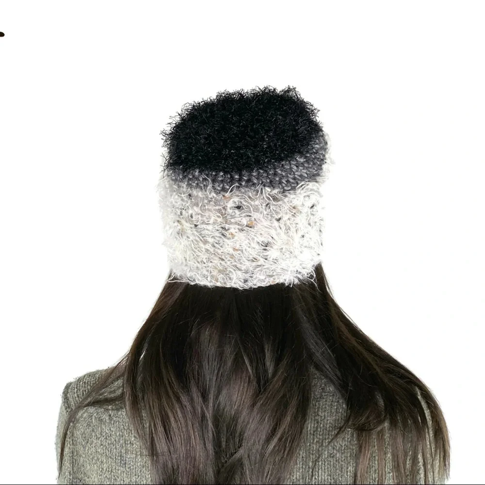 Handmade Heavy Knit Multi Color Cold Weather Hat